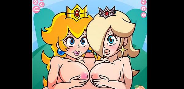  Princess Peach and Princess Rosalina Titfuck by PeachyPop34